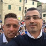 Emanuele Giaccherini e Francesco Caremani, Talla (AR) luglio 2016