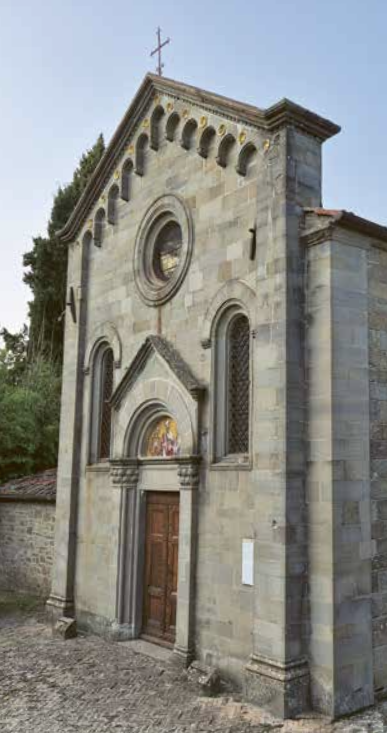 chiesa santa maria di zenzano caprese michelangelo