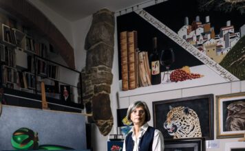 La magia del colore su tela